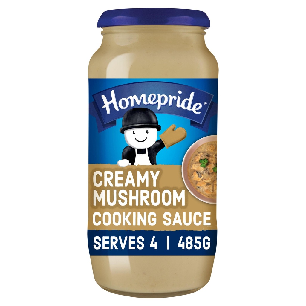 [105246] Homepride Creamy Mushroom Cooking Sauce 485g