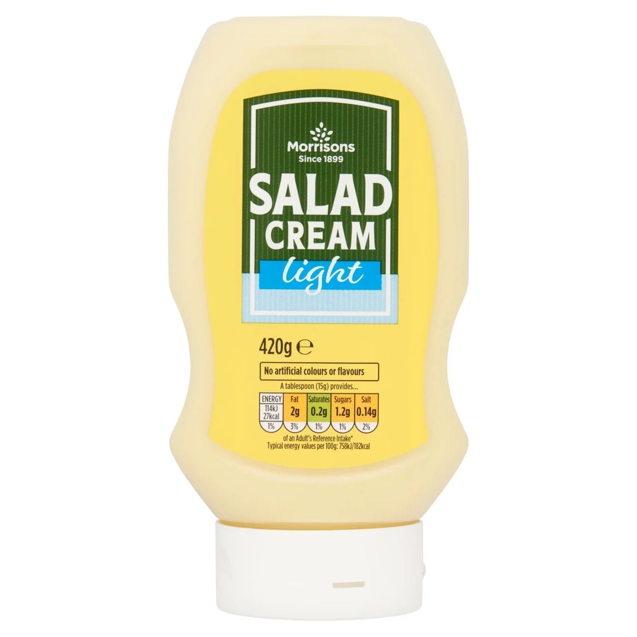 [114515782] Morrisons Light Salad Cream 420g