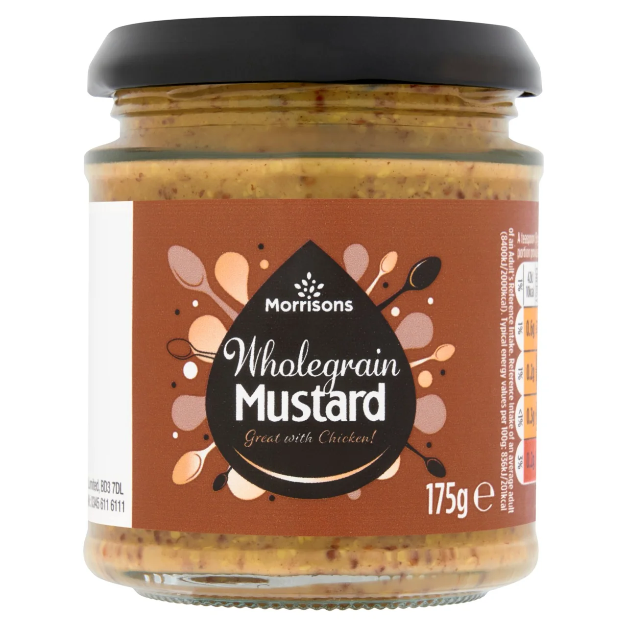 [105461866] Morrisons Wholegrain Mustard 175g
