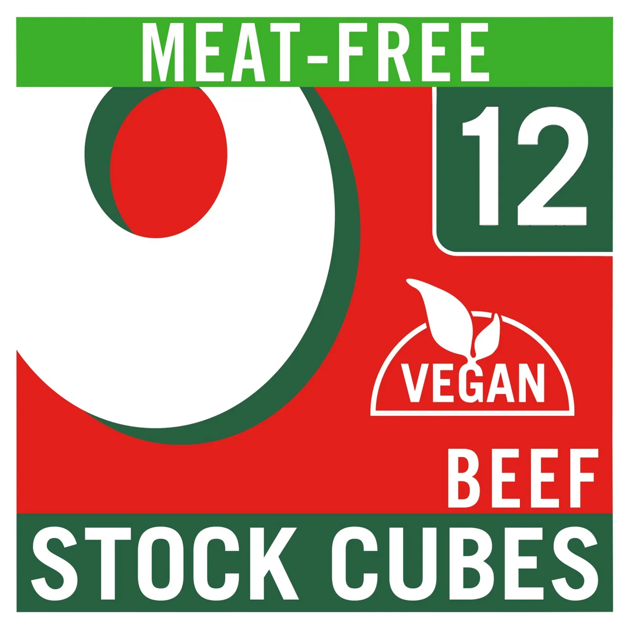 [111023408] Oxo 12 Vegan Beef Stock Cubes