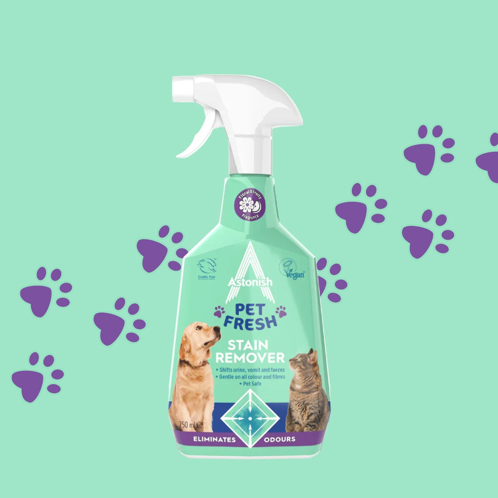 Astonish Pet Fresh Stain Remover 750ml