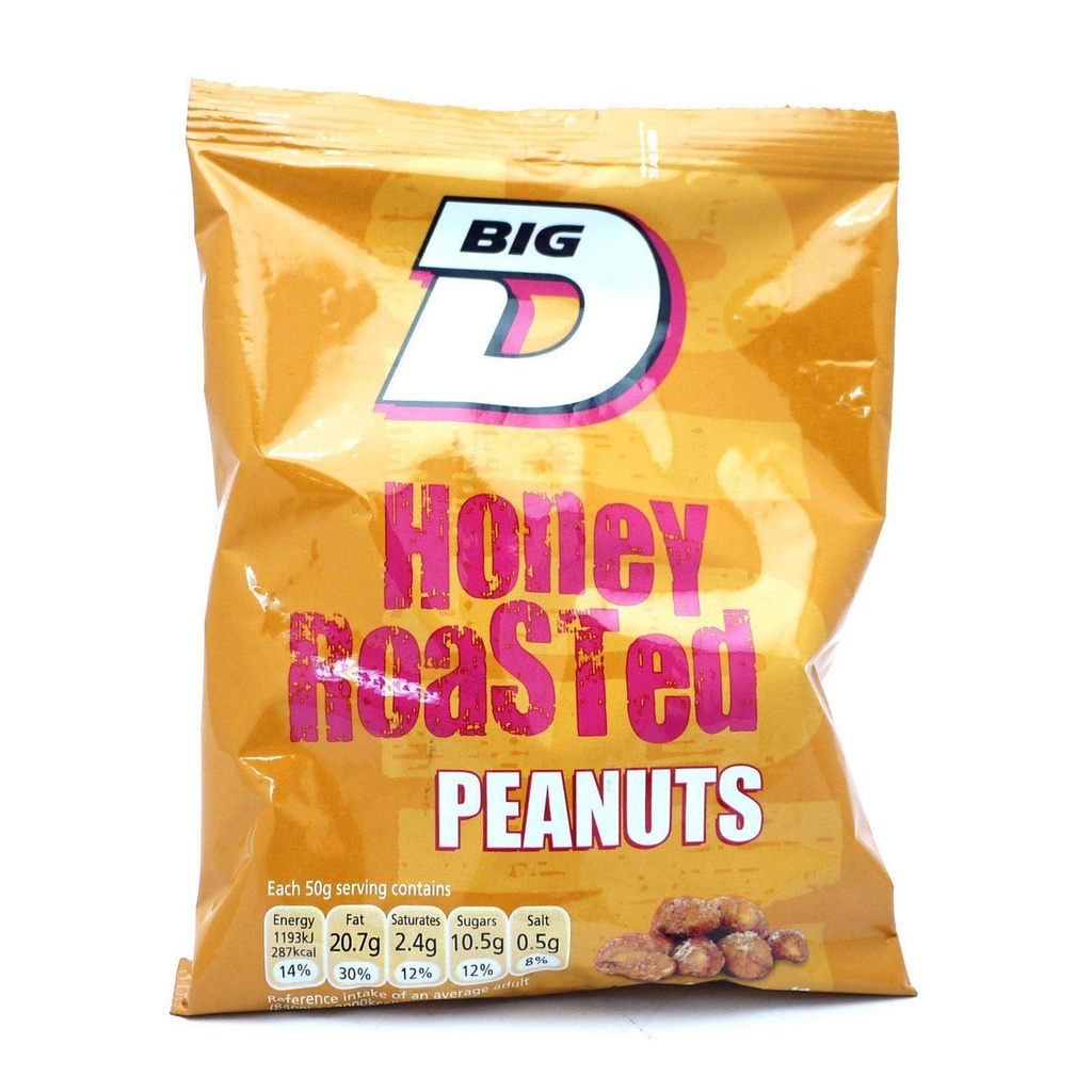 [02BIGD02] Big D Honey Roasted Peanuts 160g