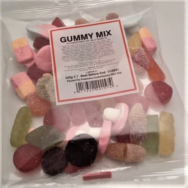 [06FREG01] Value Sweets Gummy Mix 225g