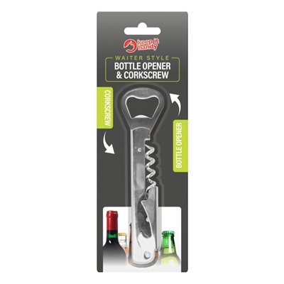 [117623] Bottle Opener & Corkscrew
