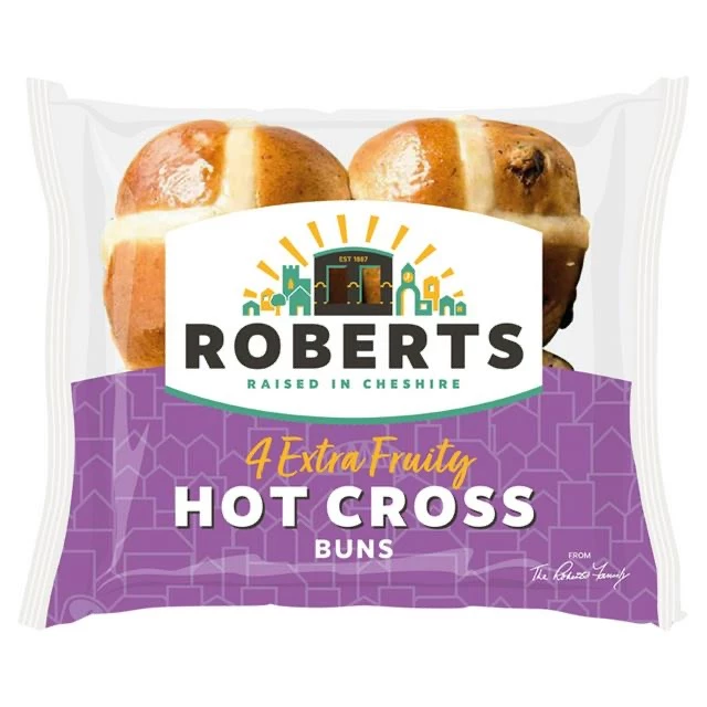 [10274] Roberts 4 Hot Cross Buns