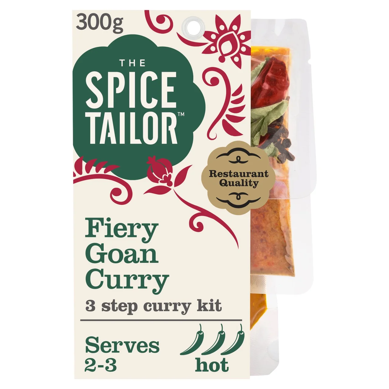 [111637397] The Spice Tailor Fiery Goan Curry Kit 300g