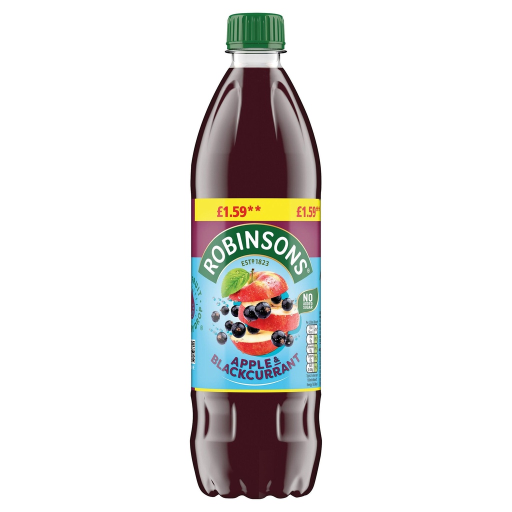 [102459] Robinsons Apple & Blackcurrant Squash 750ml