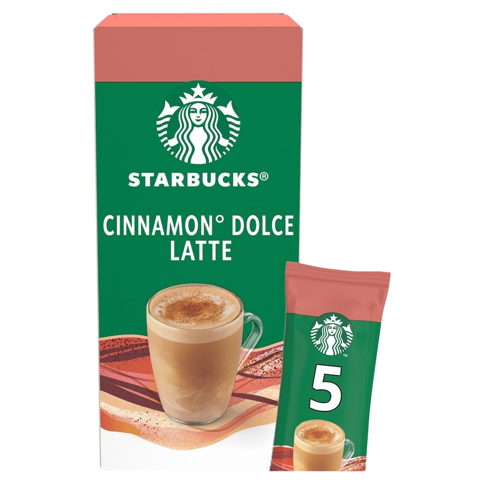 [043322] Starbucks Sachets Cappuccino Cinnamon Mix 5pk