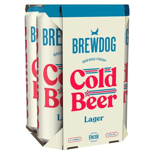 [129184] Brewdog Cold Beer 4x568ml