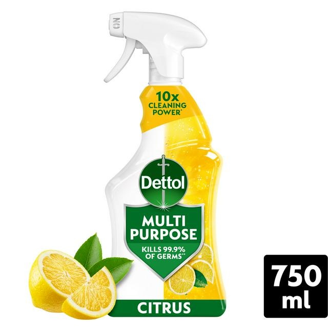 [047290] Dettol Lemon & Lime Burst Antibacterial Spray 750ml