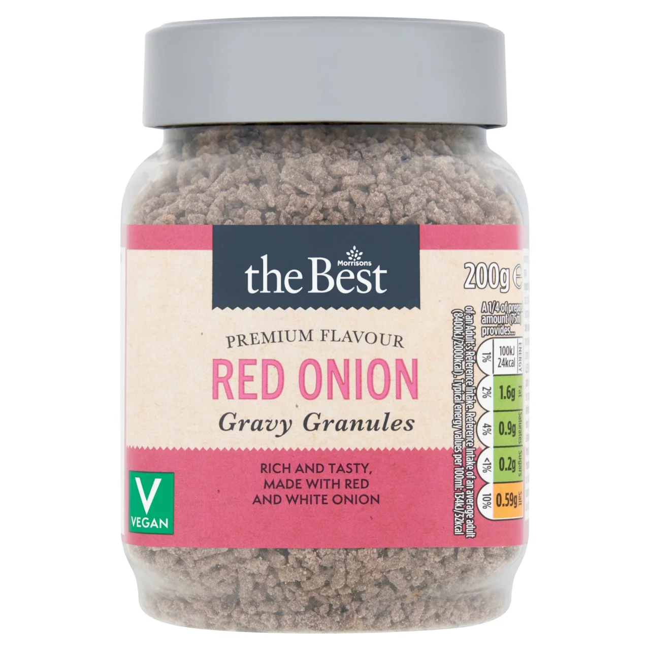 [112679476] Morrisons The Best Red Onion Gravy Granules 200g