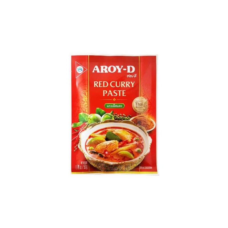 [722272] Aroy D Red Curry Paste 50g