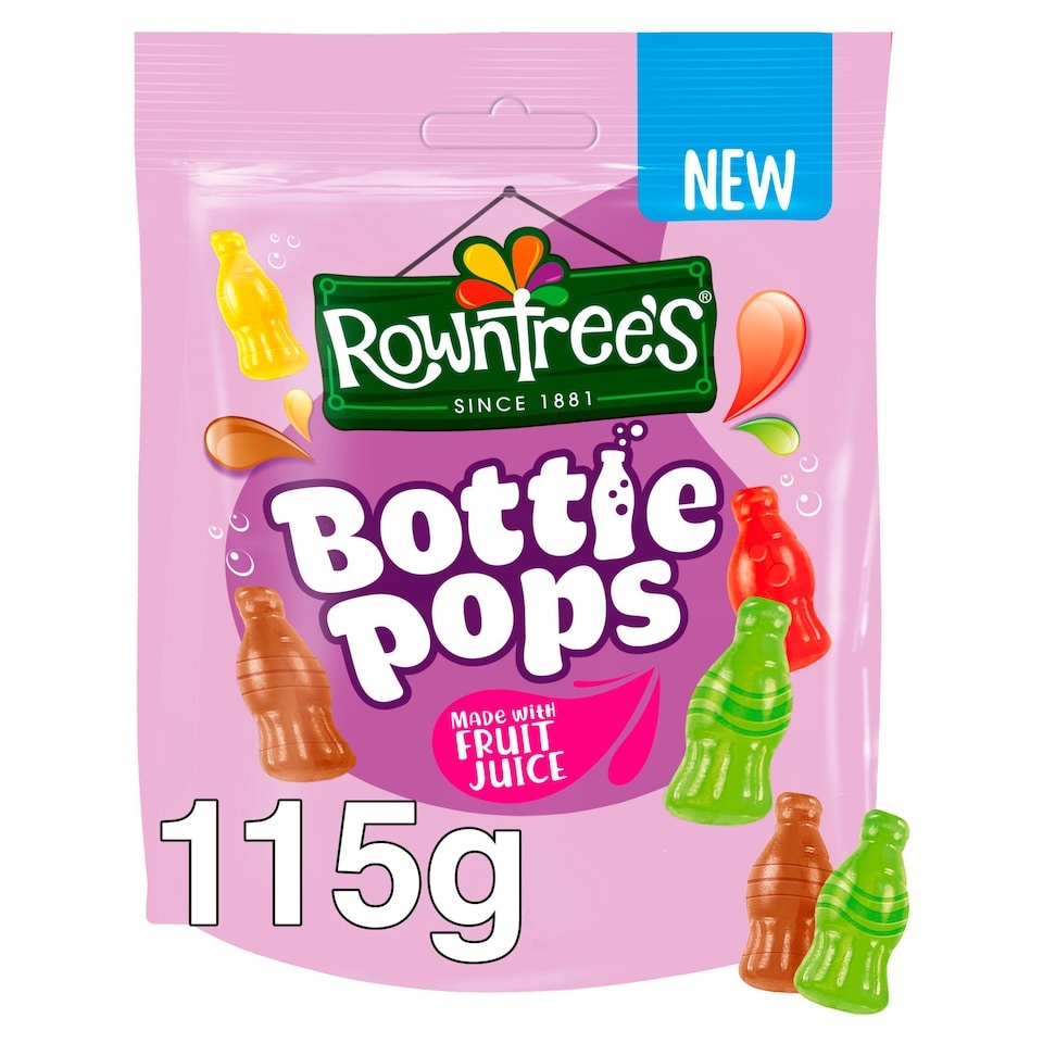 Rowntrees Bottle Pops 115g