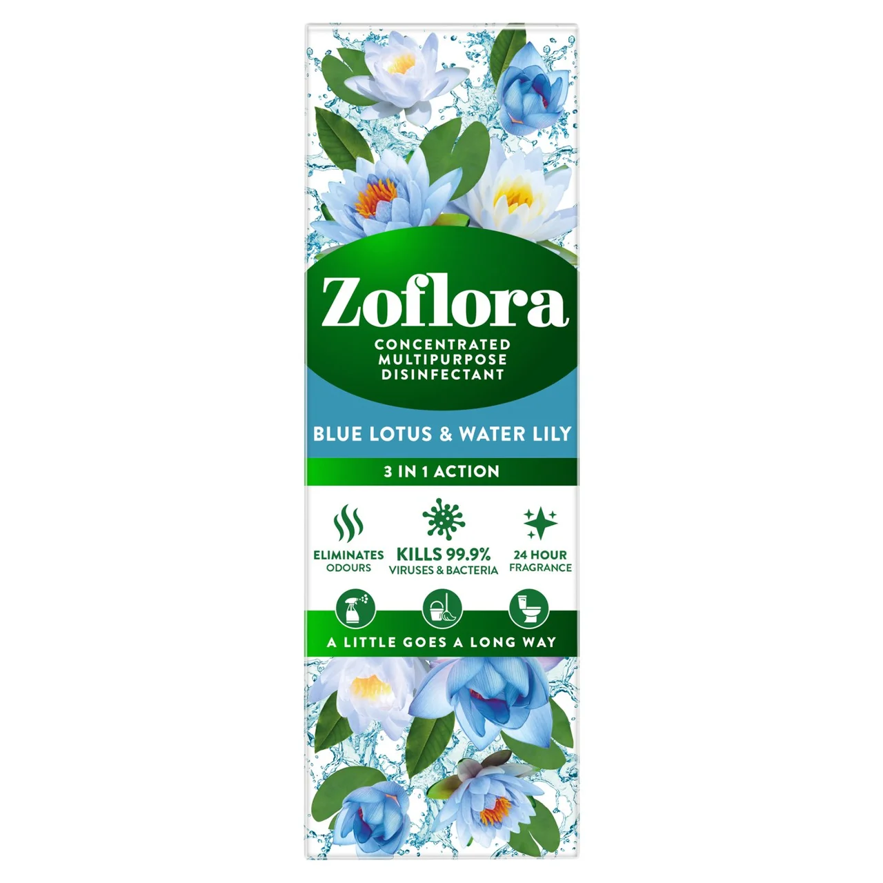 Zoflora Disinfectant 250ml Blue Lotus & Water Lily