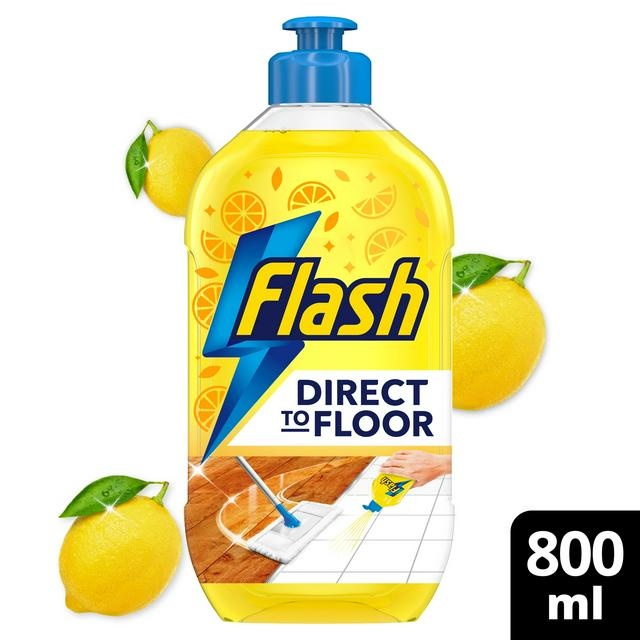 [048272] Flash Lemon Direct To Floor Cleaner 800ml