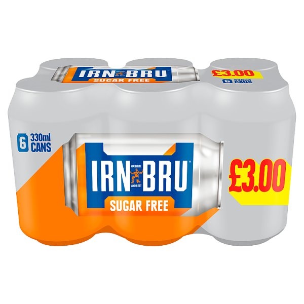 [273319] Irn Bru Sugar Free 6 Pack 6x330ml