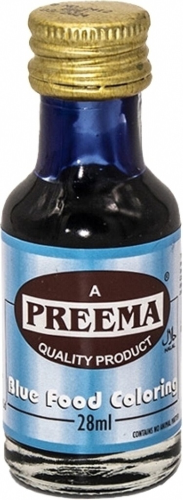 Preema Blue Liquid Food Colouring 28ml