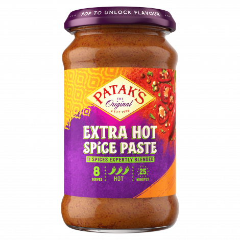 Pataks Spice Paste Extra Hot 283g