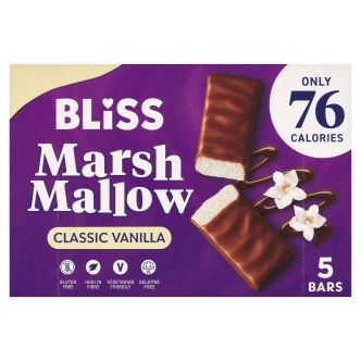 Bliss Marsh Mallow Vanilla Bars 5x25g