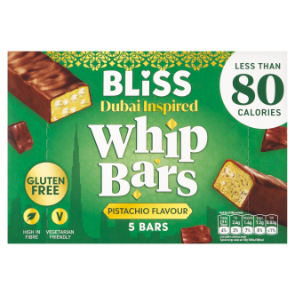 Bliss Dubai Inspired Pistachio Bars 5x25g