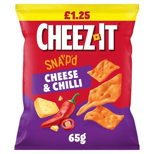 [125405] Cheez-it Snap'd Cheese & Chilli 65g