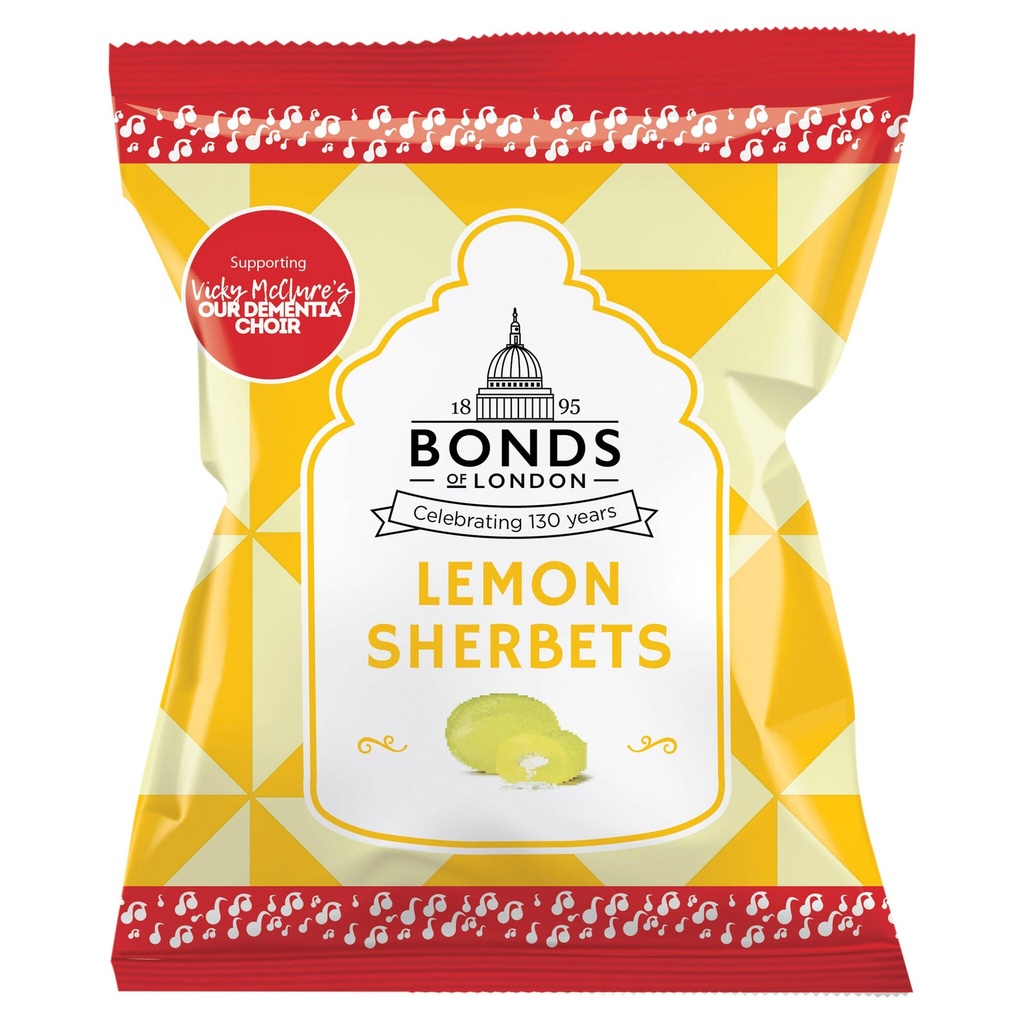 [105283] Bonds of London Lemon Sherbets 120g