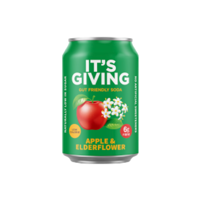 [048384] Its Giving Apple & Elderflower 330ml