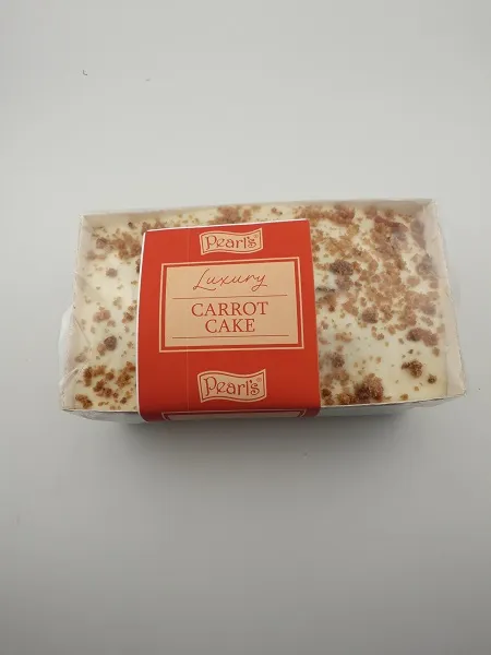 Pearls Luxury Iced Carrot Cake