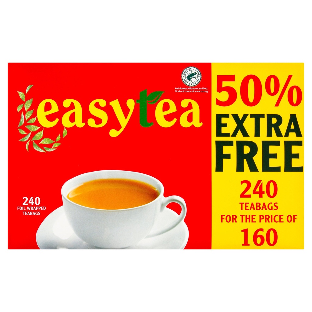 [105862] Easytea 240's Teabags 696g