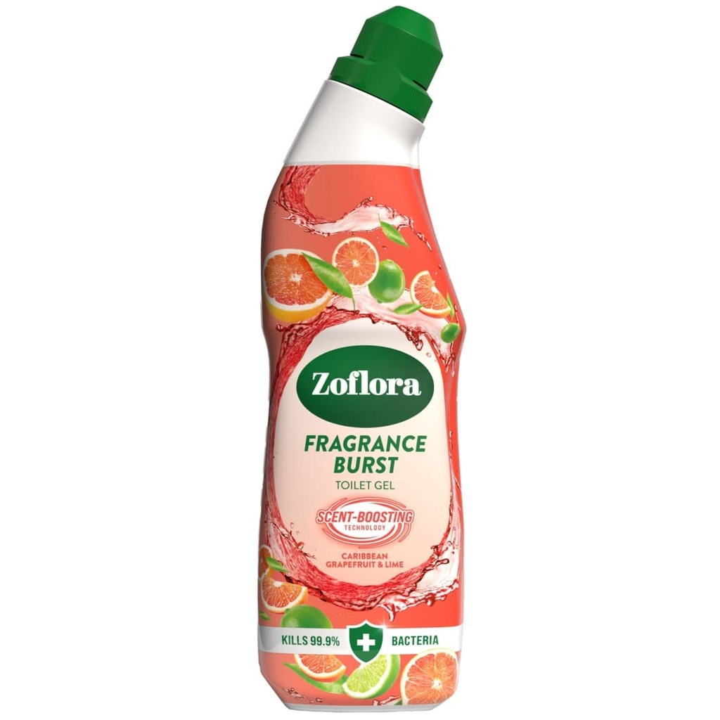 [184811] Zoflora Grapefruit and Lime Toilet Gel 750ml