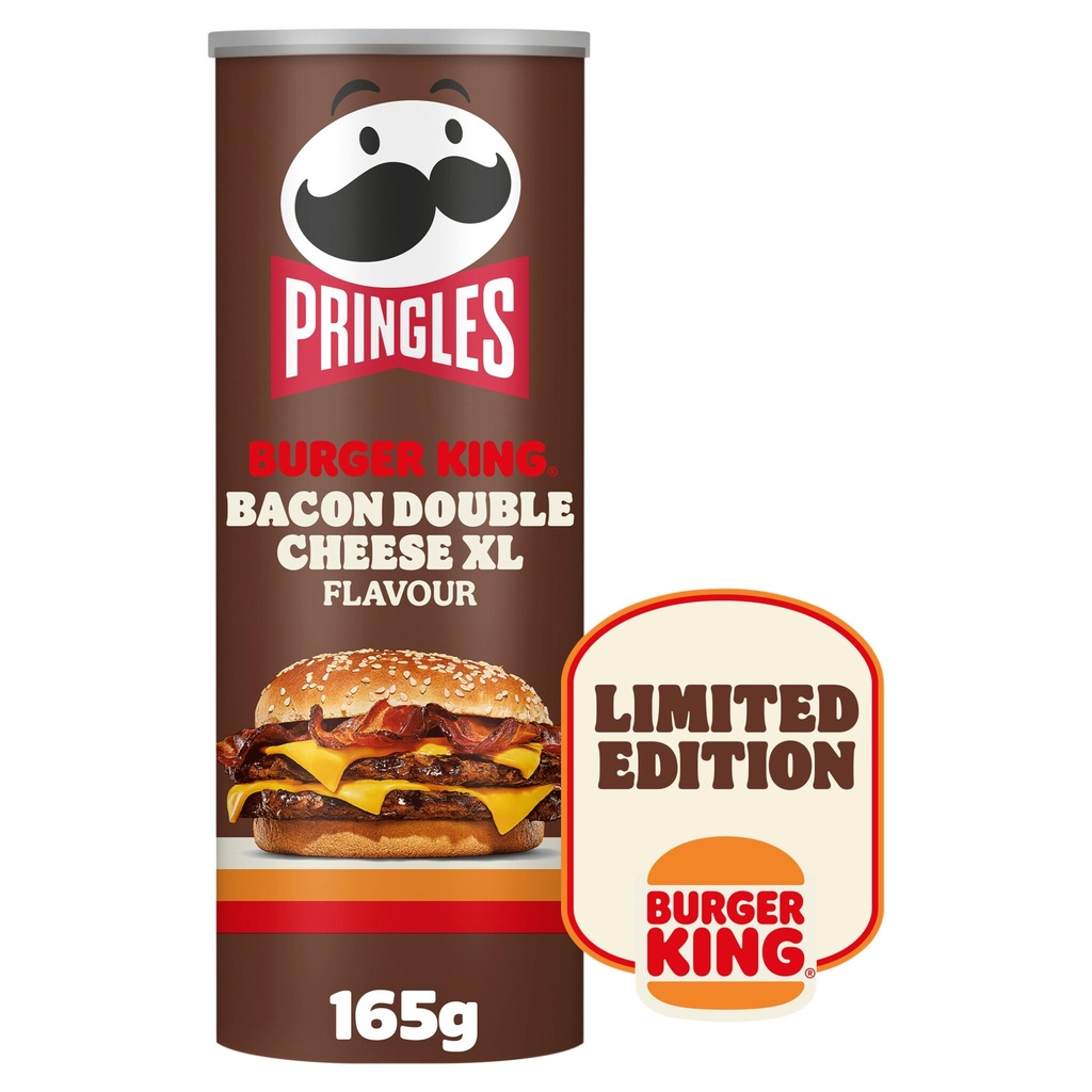 Pringles Burger King Double Cheese Burger 165g