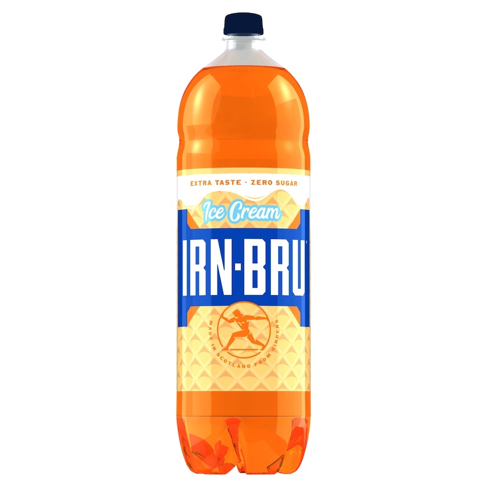Irn Bru Zero Ice Cream 2L