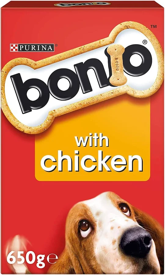 [1751] Bonio Chicken Biscuits Dog Food 650g