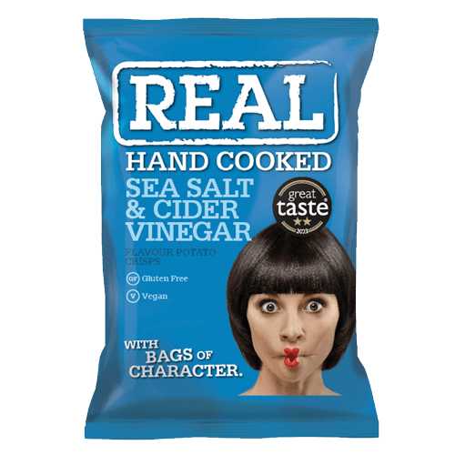 [7002] Real Crisps Sea Salt & Cider Vinegar 35g