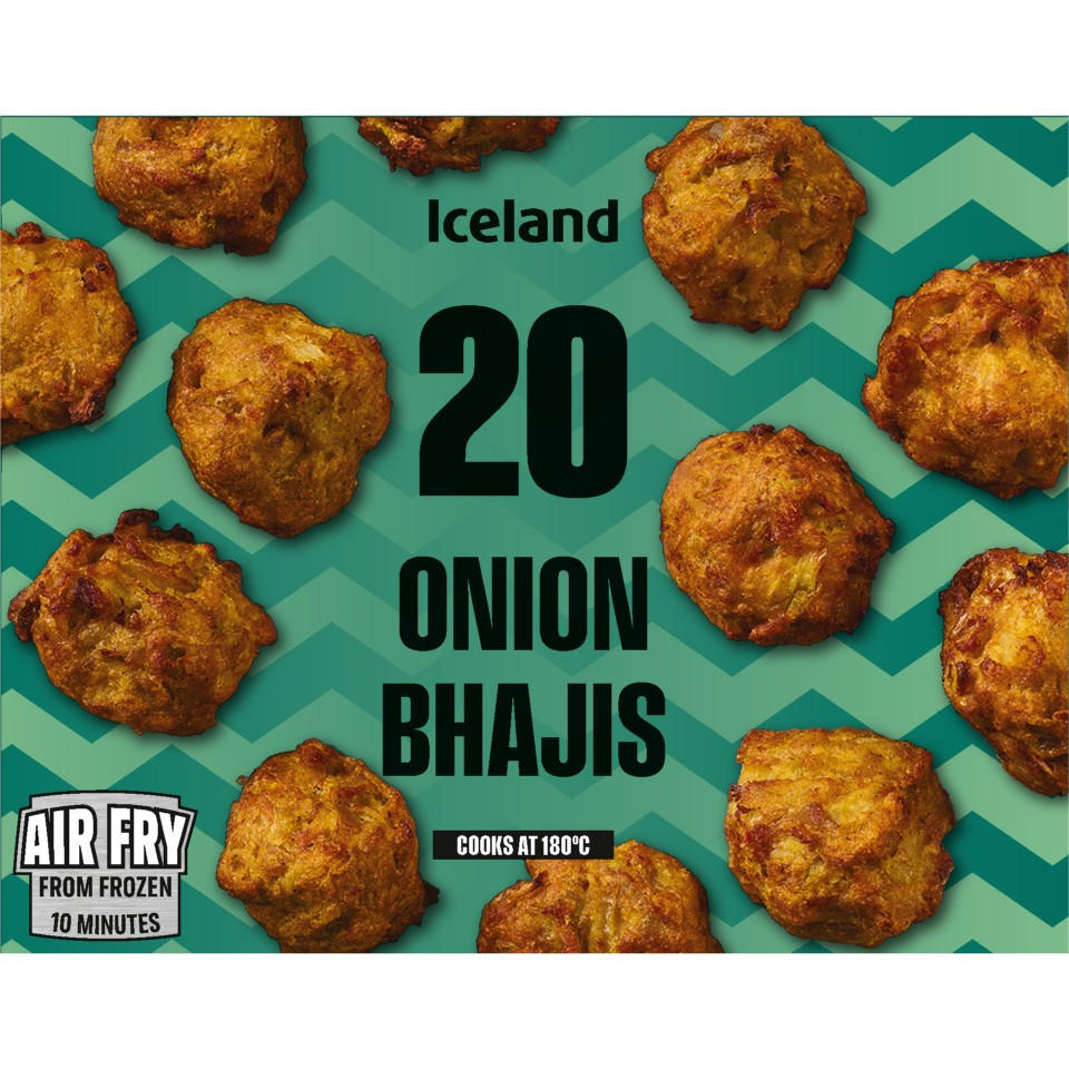 Iceland 20 Onion Bhajis 300g