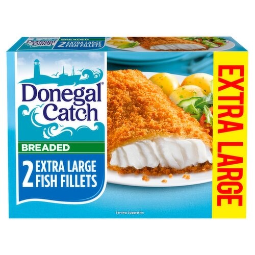 Donegal Catch 2 Breaded Fish Fillets 300g