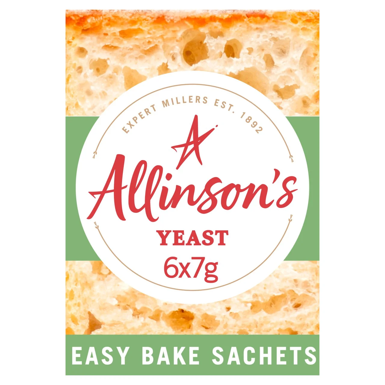 [FG04407] Allinsons Easy Bake Yeast Sachets