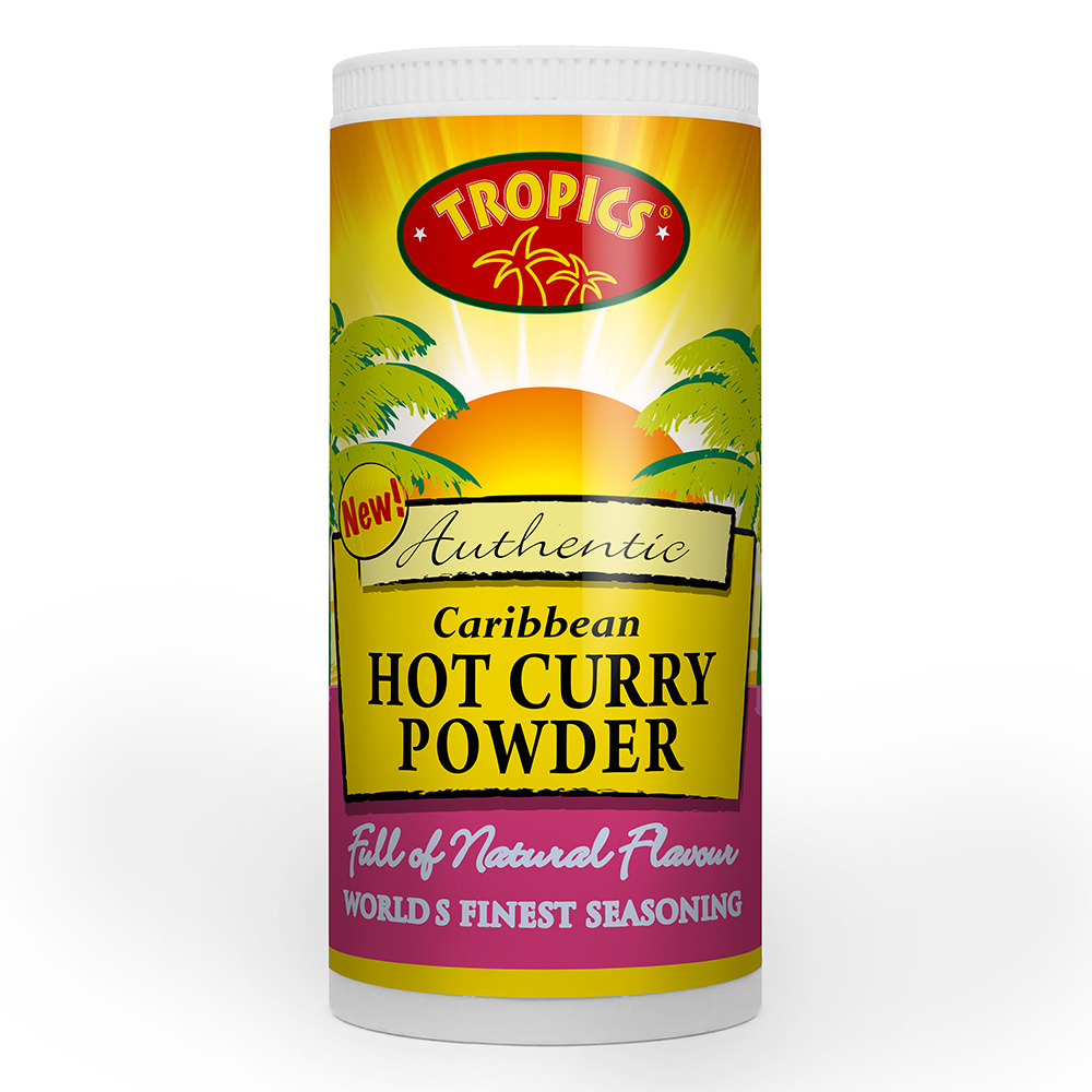 Tropics Caribbean Hot Curry Powder 100g