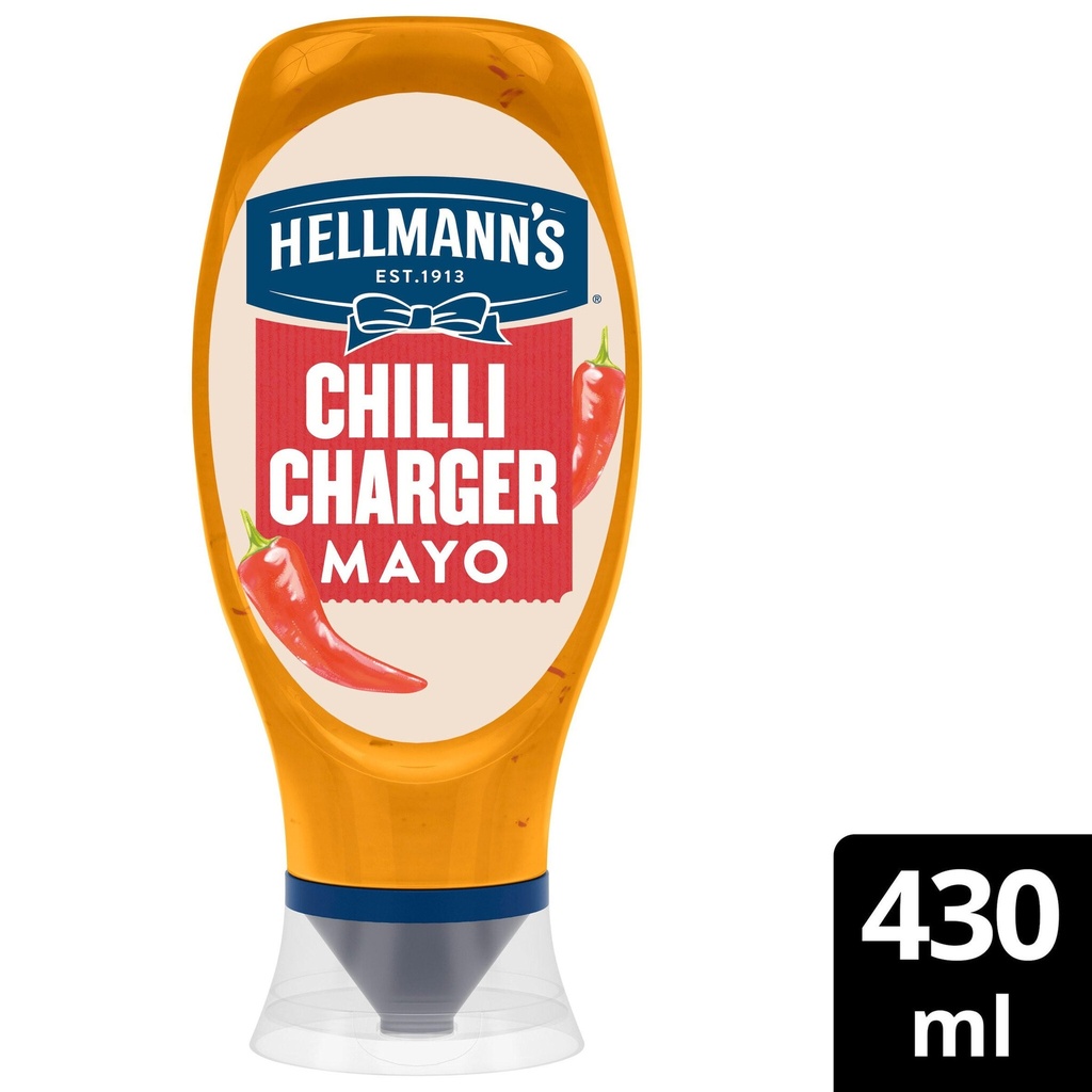 Hellmanns Chilli Charger Mayonnaise 430ml