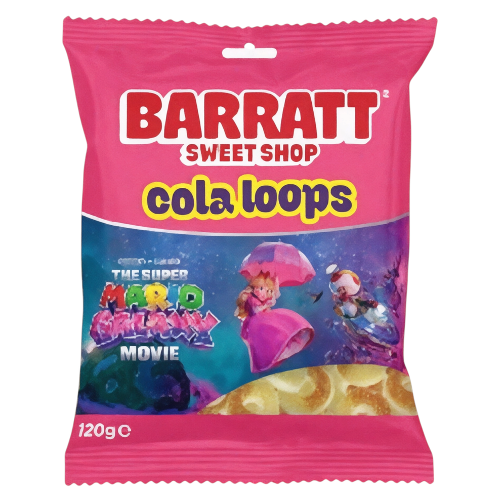 Barratt Sweet Shop Cola Loops 120g