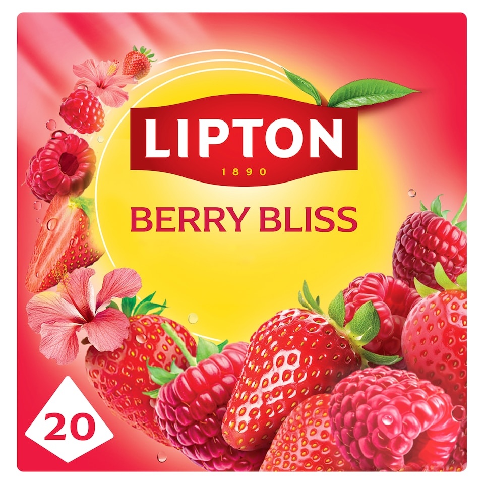 Lipton Berry Bliss Tea Bags 20's