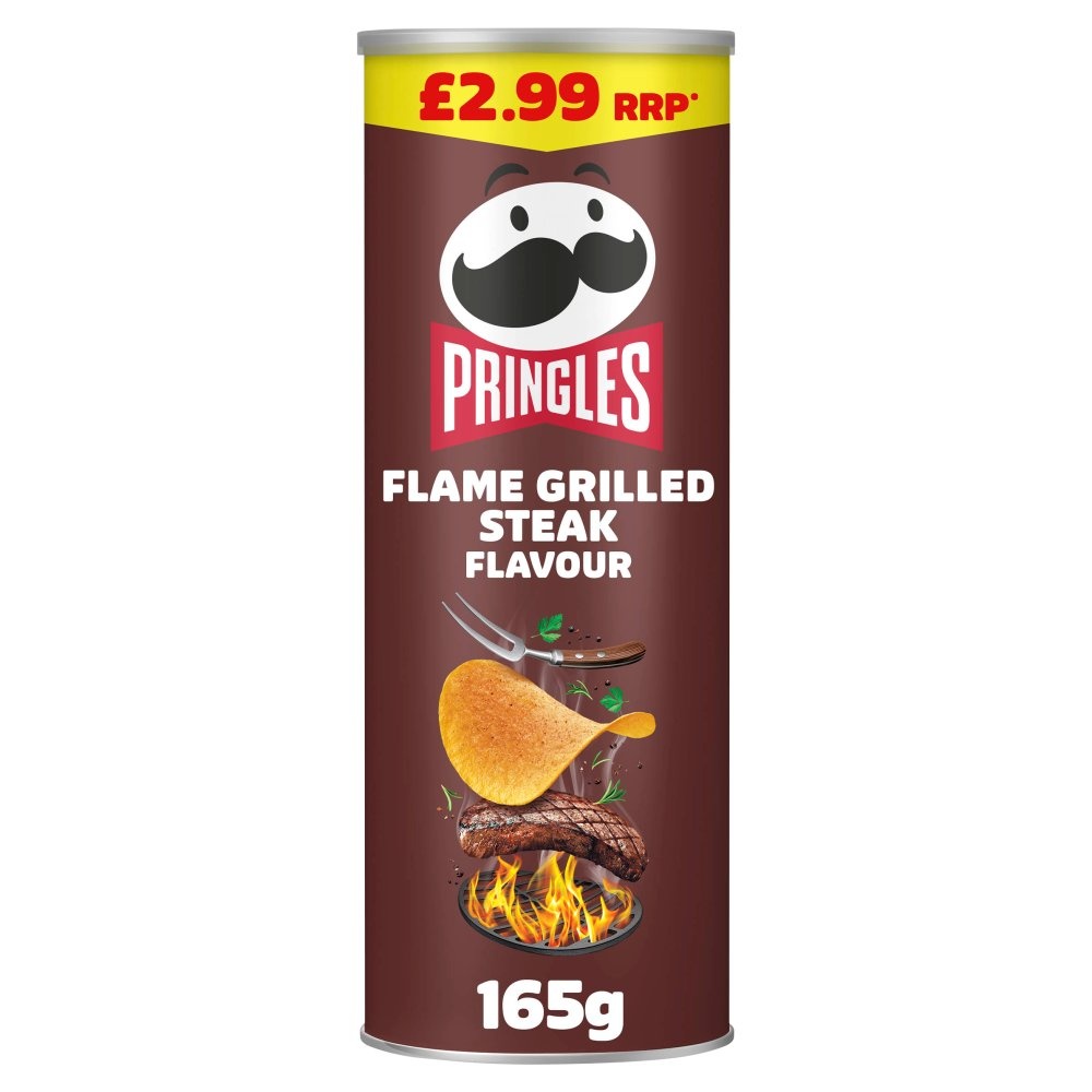 Pringles Flame Grilled Steak 165g
