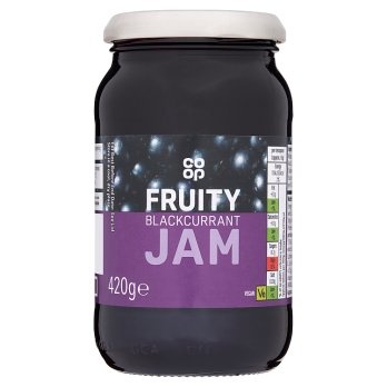 [1092561] Co-op Blackcurrant Jam 420g