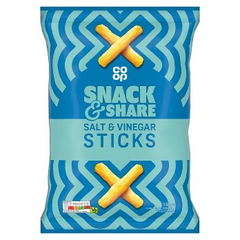 Co-op Salt & Vinegar Sticks 150g