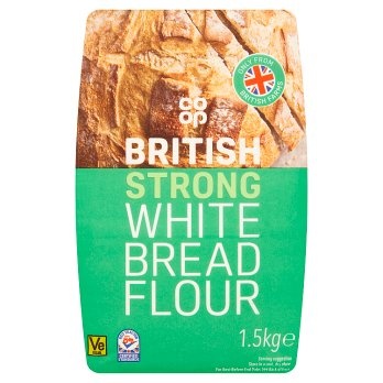 [1017805] Co-op British Strong White Bread Flour 1.5kg