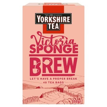 Yorkshire Tea Victoria Sponge Brew 40 Tea Bags