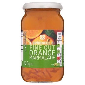 [1017767] Co-op Fine Cut Orange Marmalade 420g