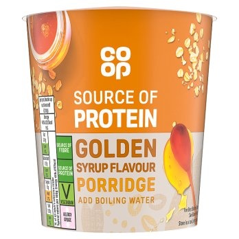 Co-op Golden Syrup Porridge Pot 55g