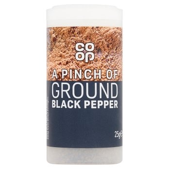 [1050713] Co-op Ground Black Pepper 25g