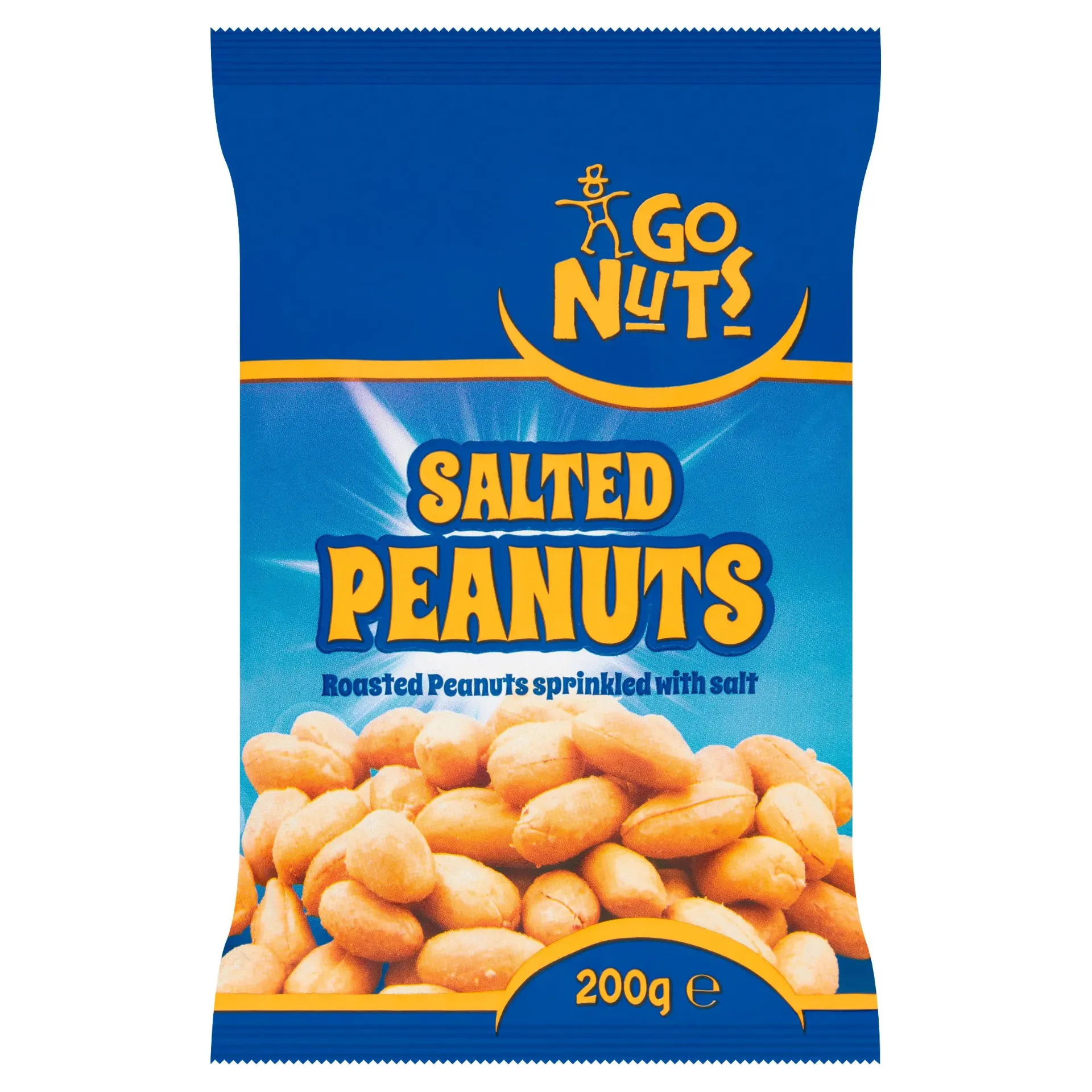 [92530] Go Nuts Salted Peanuts 160g